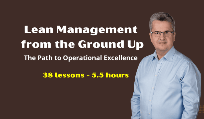 Lean Management from the Ground Up - Certified course