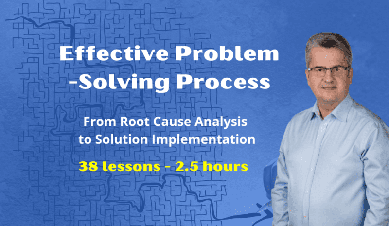 Effective Problem-Solving Process – Certified course