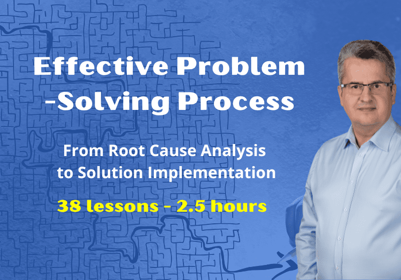 Effective Problem-Solving Process – Certified course