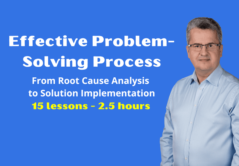 Effective Problem-Solving Process – Certified course