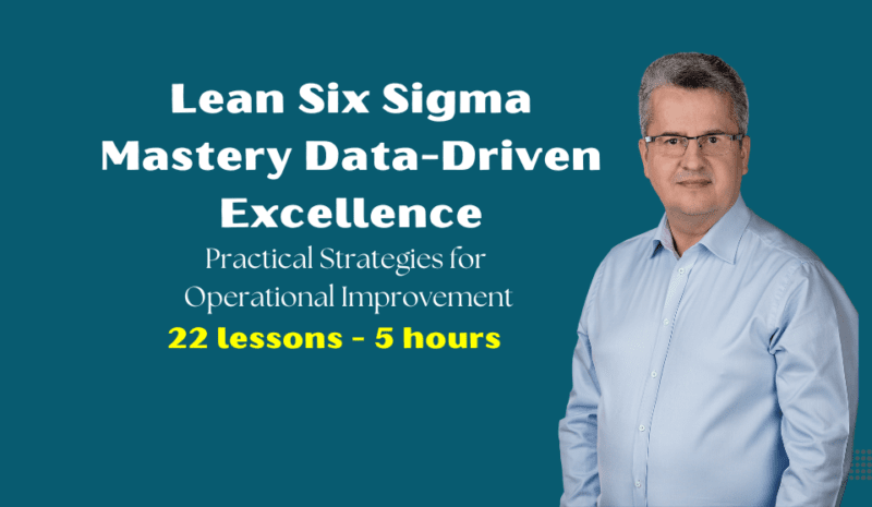 Lean Six Sigma Mastery: Data-Driven Excellence. Certified course
