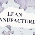 Lean manufacturing concept shown with puzzle pieces and torn paper, symbolizing the integration of 5'S methodology in workplace improvement.