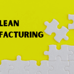 What is a Lean Operation? Puzzle illustration showing one missing piece beside the title “Lean Manufacturing.”