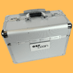 "Silver GET LEAN simulation case for lean manufacturing games and simulations"