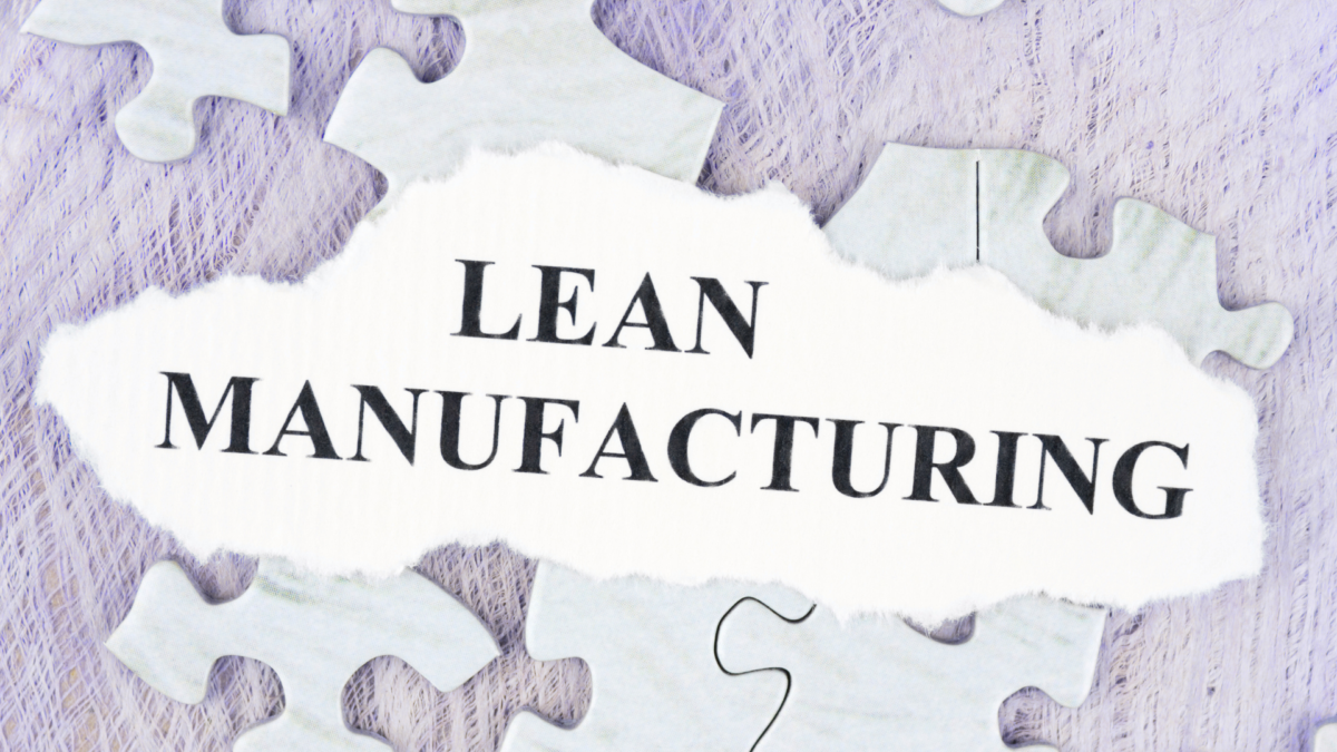 Lean manufacturing concept shown with puzzle pieces and torn paper, symbolizing the integration of 5'S methodology in workplace improvement.