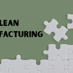 Missing-piece puzzle visual promoting Lean Manufacturing Courses.