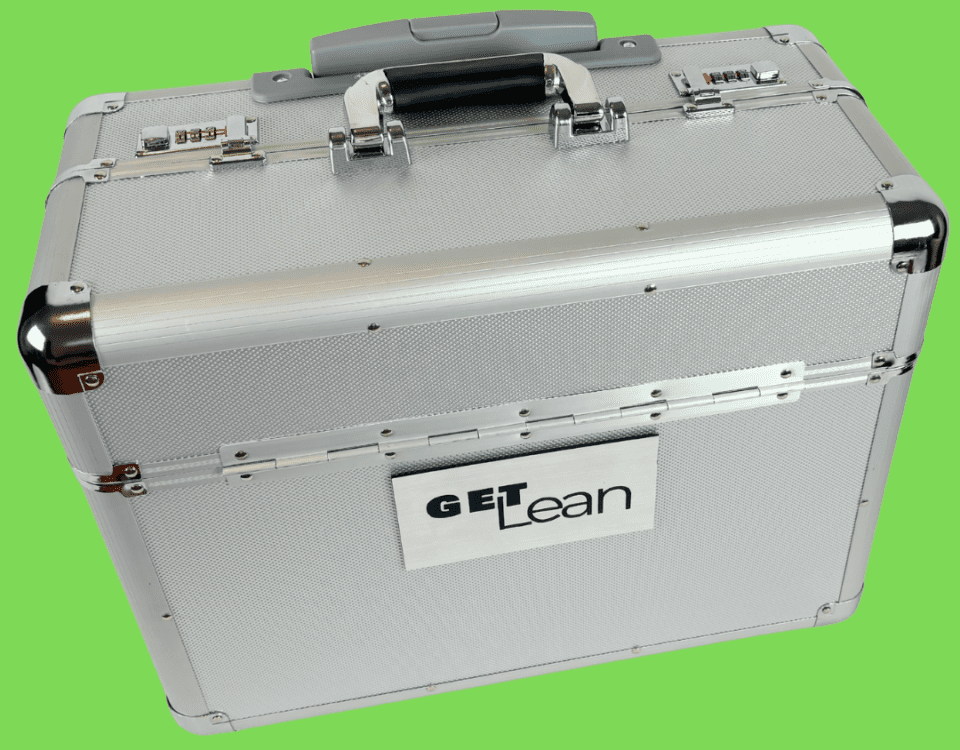 "Closed Game Lean case for Lean Manufacturing training"
