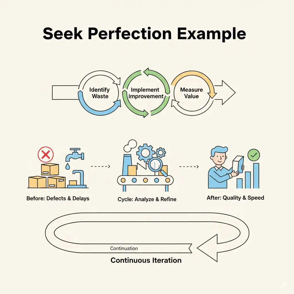 lean principle seek perfection