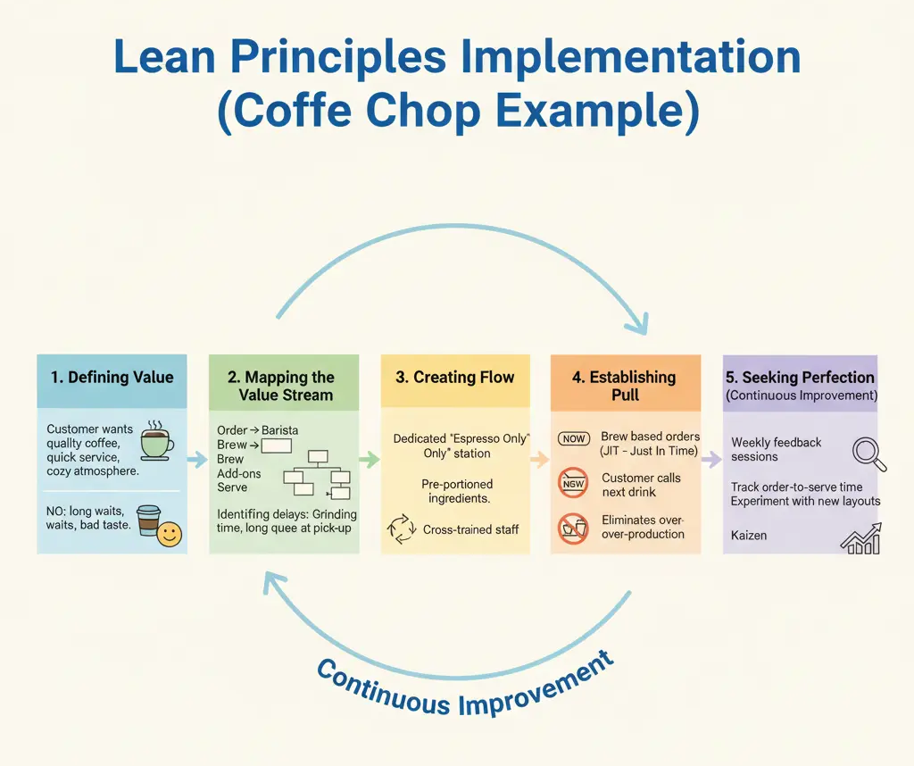 lean principle implementation example