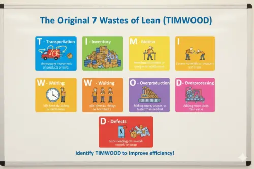 Original 7 Wastes of Lean TIMWOOD